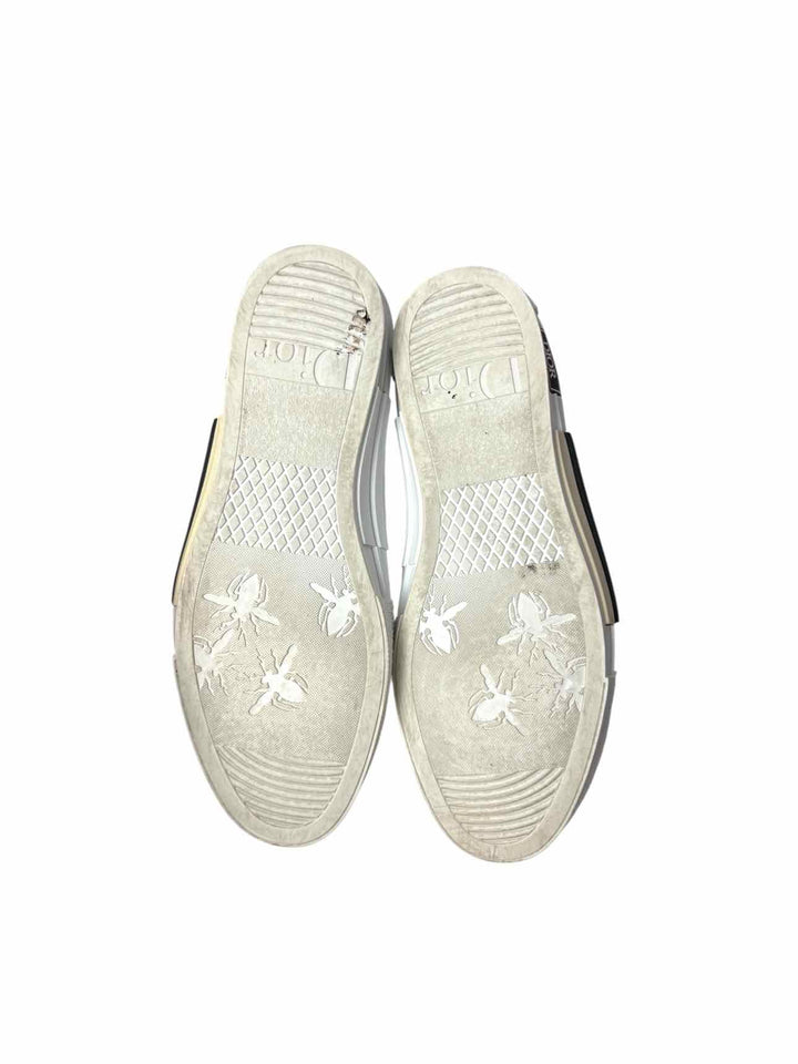 Dior Size 10 Men's B23 League Canvas High-top Sneakers