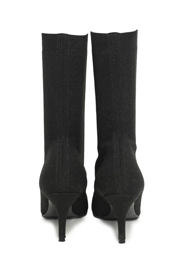 Balenciaga Size 36 Knife Knit Sock Ankle Boots