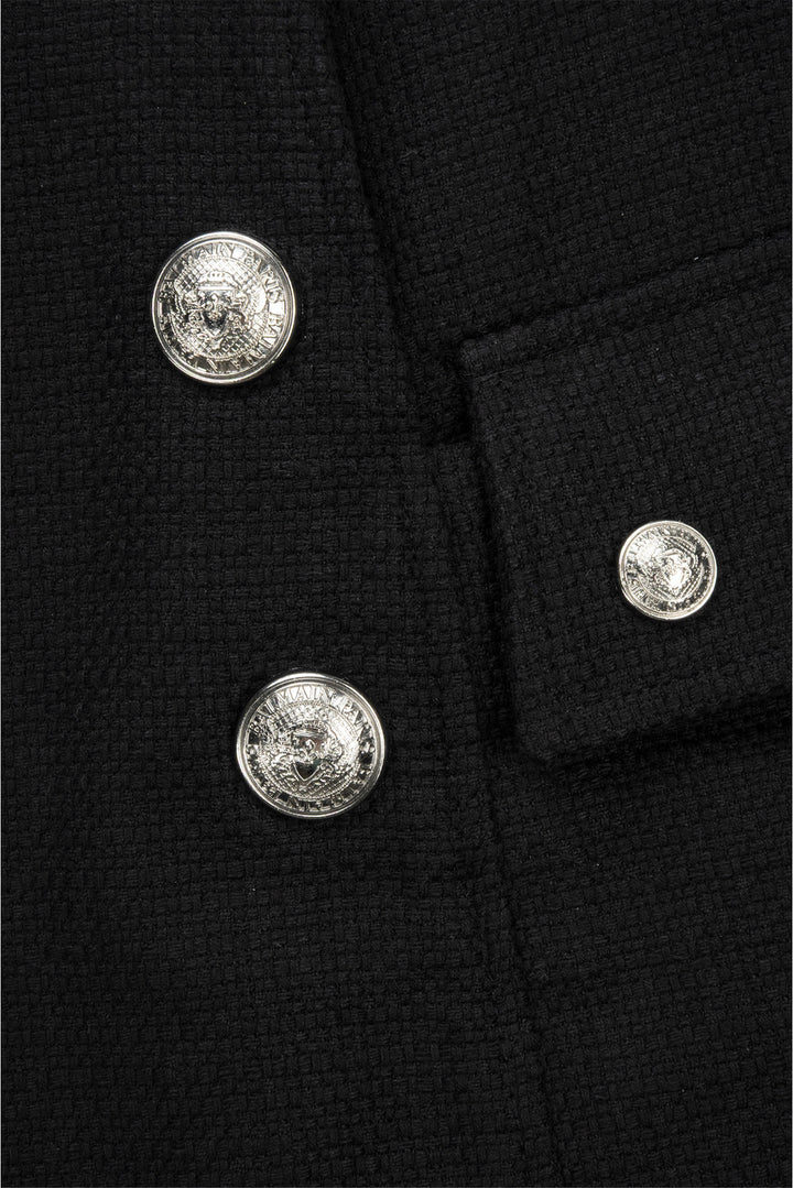 Balmain Size 38 Tweed Sailor Shorts