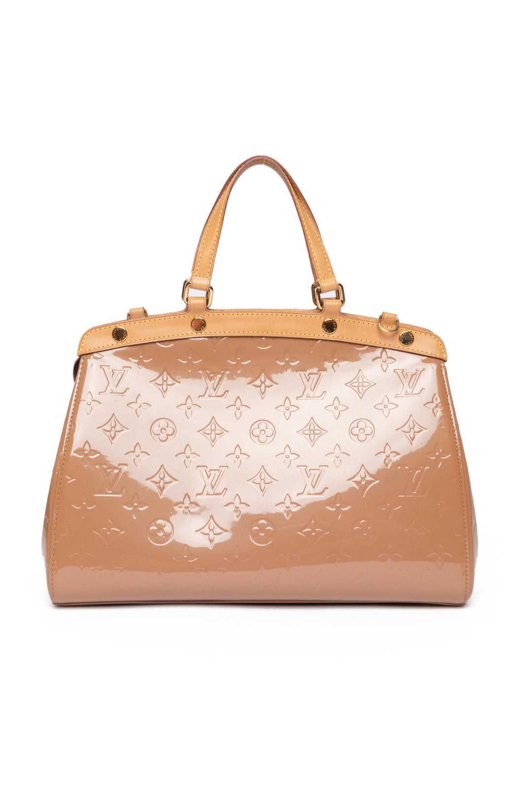 Louis Vuitton 2013 Monogram Vernis Brea MM Top Handle Bag