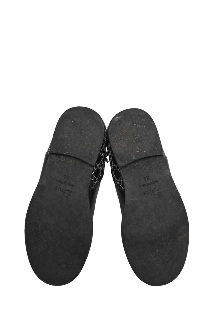 Dior Size 34 Cannage Quilted Tall Boots