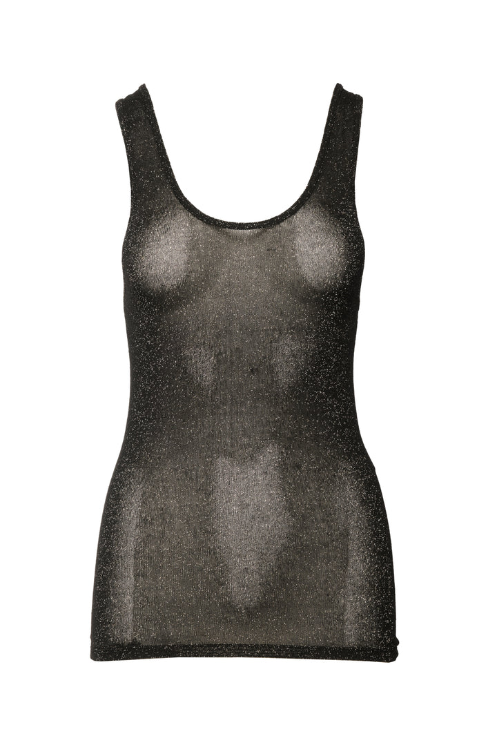 Saint Laurent Size XS 2018 Sparkle Tank Top