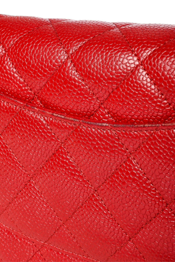 Chanel Caviar Classic Wallet on Chain