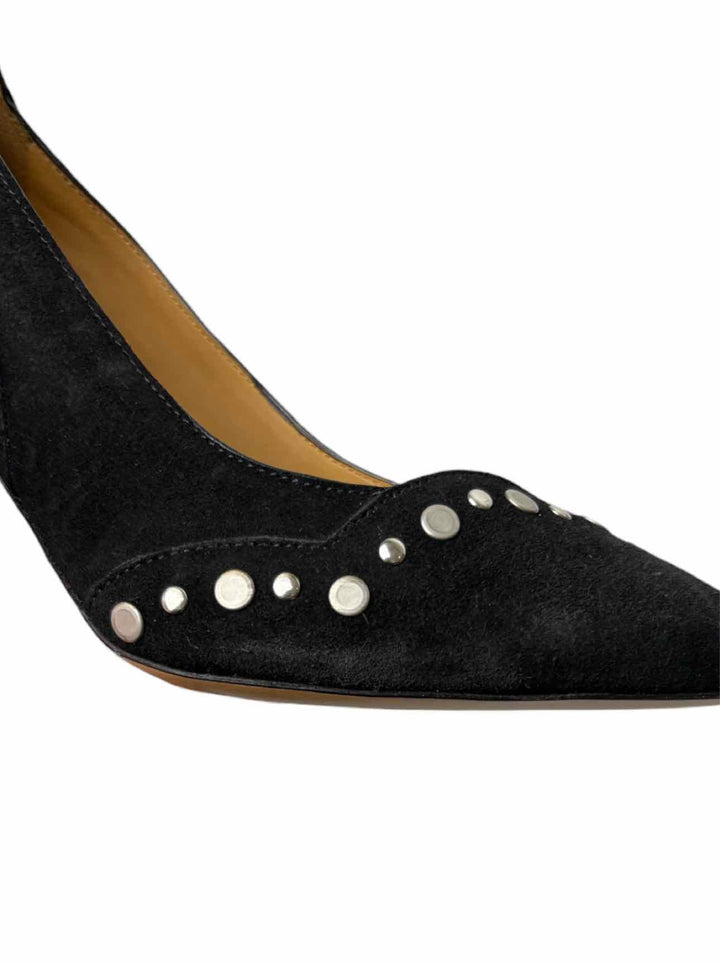 Isabel Marant Size 36 Ponroe Studded Suede Pumps