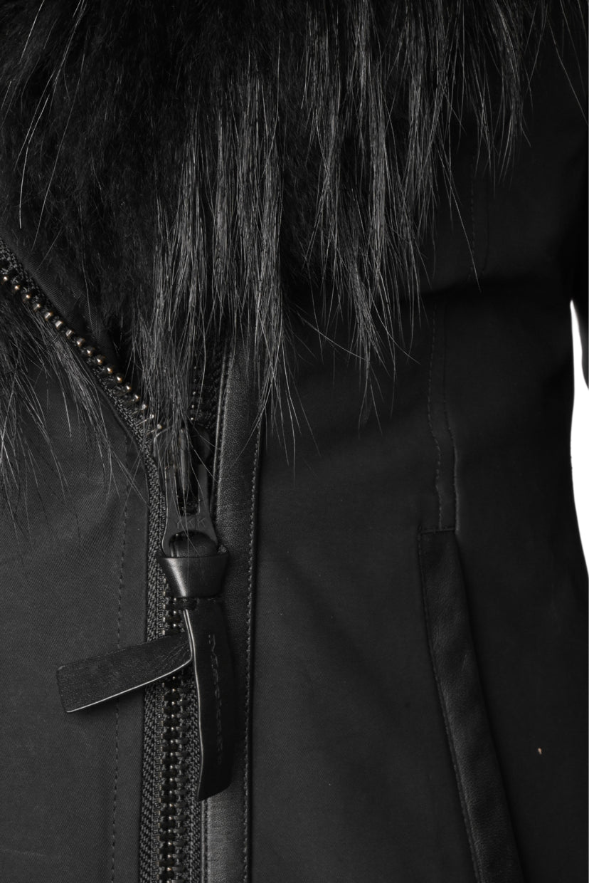 Mackage Size S Trish Down Parka with Racoon Fur Trim