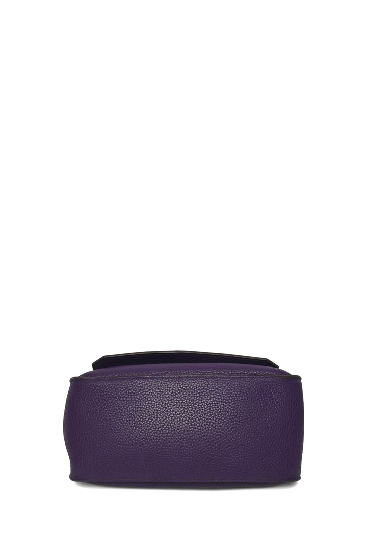 Hermes 2010 Clemence Leather Jypsiere 28 Crossbody