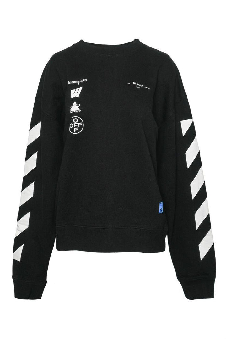 Off White Size S Diag Mariana De Silva Crewneck Sweatshirt