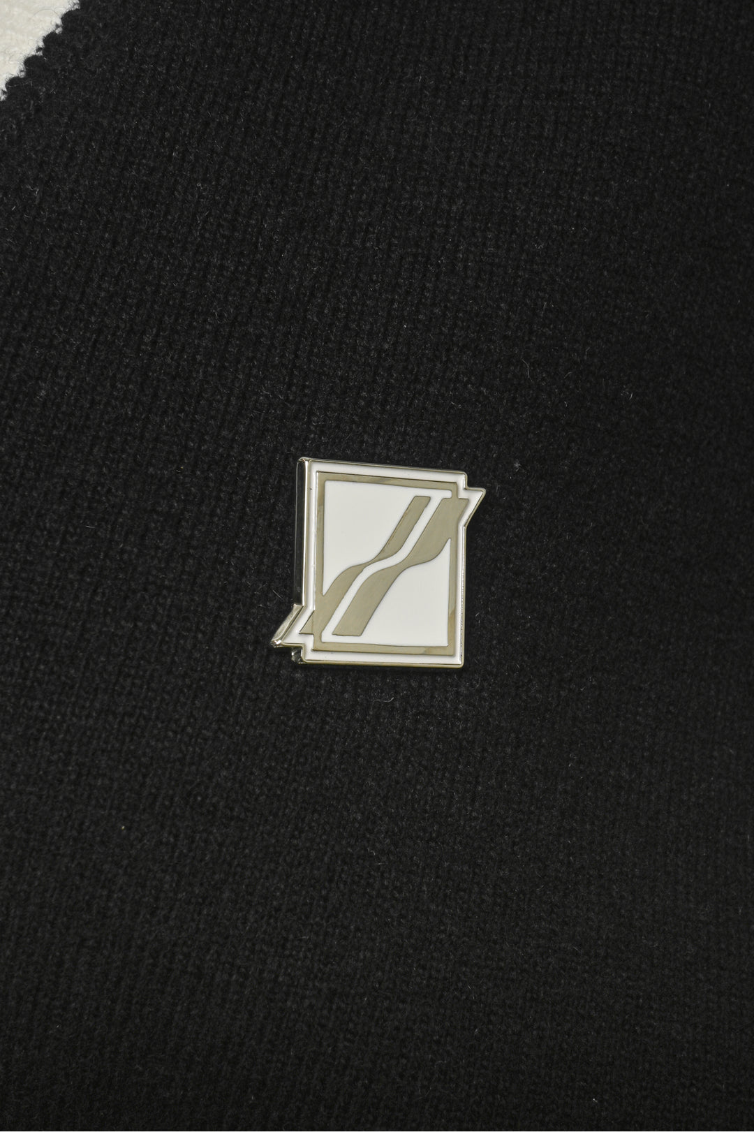 Welldone Size S Men's Logo Metal Detail Knit Vest