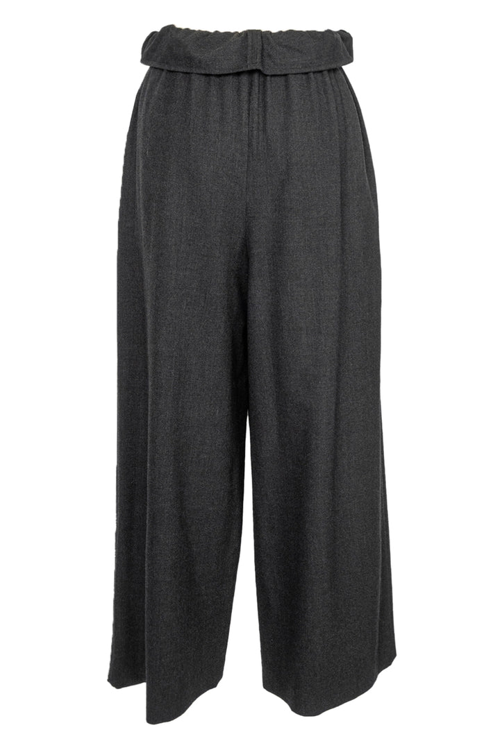Enfold Size 36 Ruffle Waistband Wool Pants