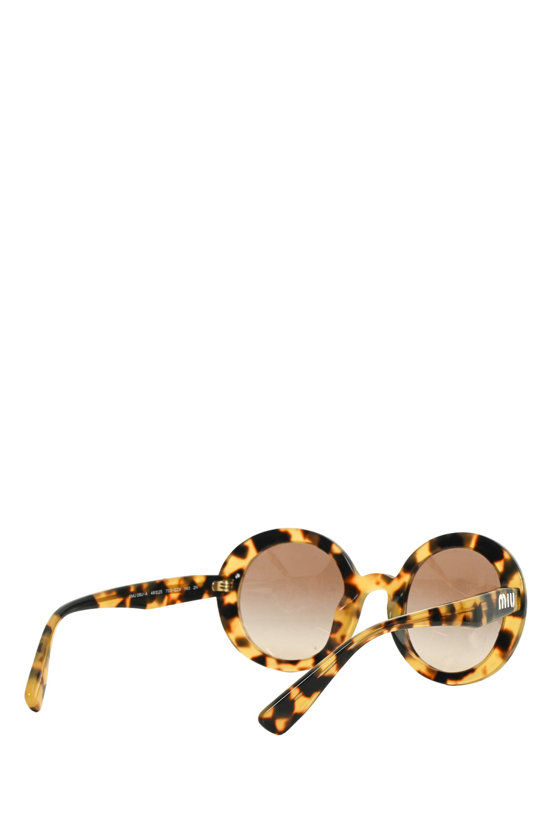 Miu Miu Circle Frame Sunglasses