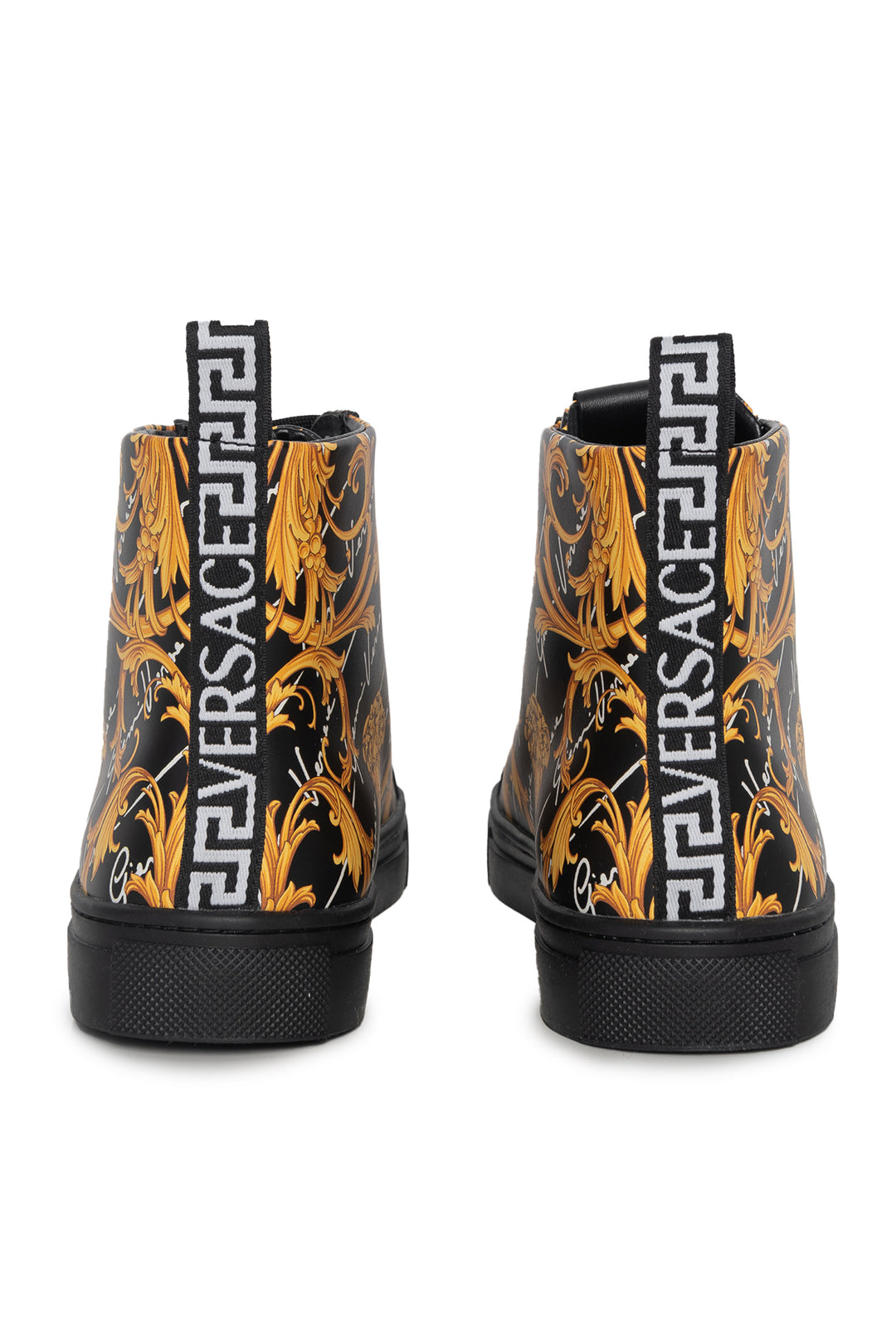 Versace High Top Sneakers Versace Size 43 High Top Vitello Barocco