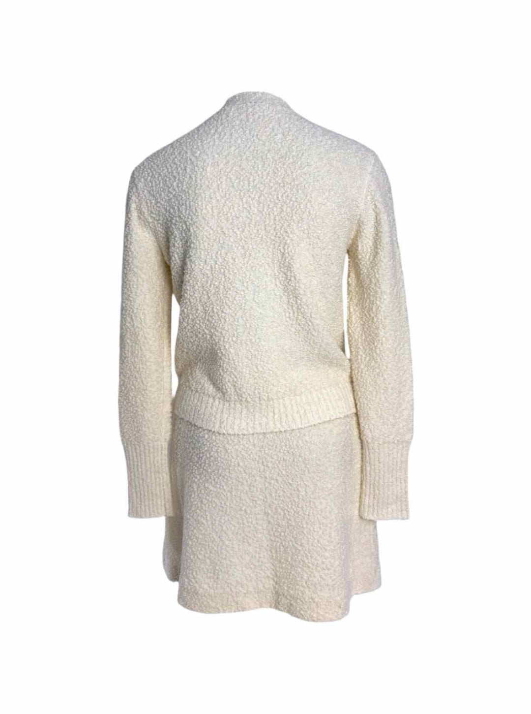 Christian Dior Size 38 Cotton Blend Knit Sweater Skirt Suit