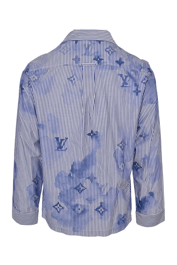 Louis Vuitton Size S Men's Watercolor Monogram Shirt Long Sleeve
