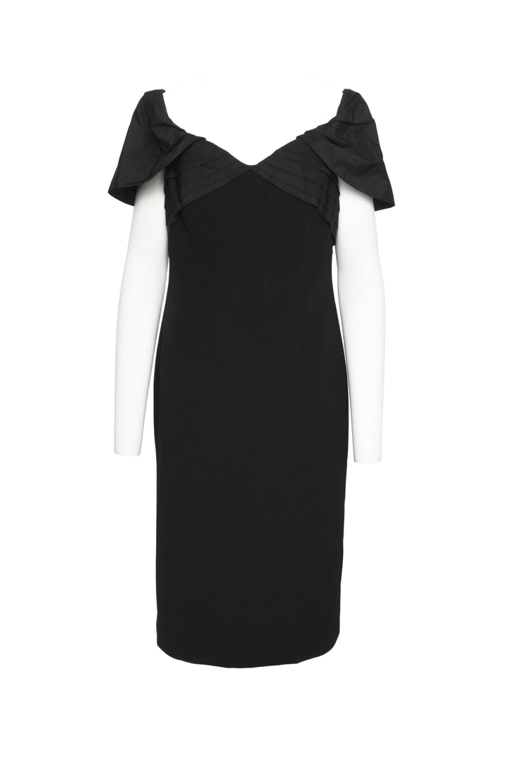 Rebecca Vallance Size 8 Anais Off Shoulder Midi Dress