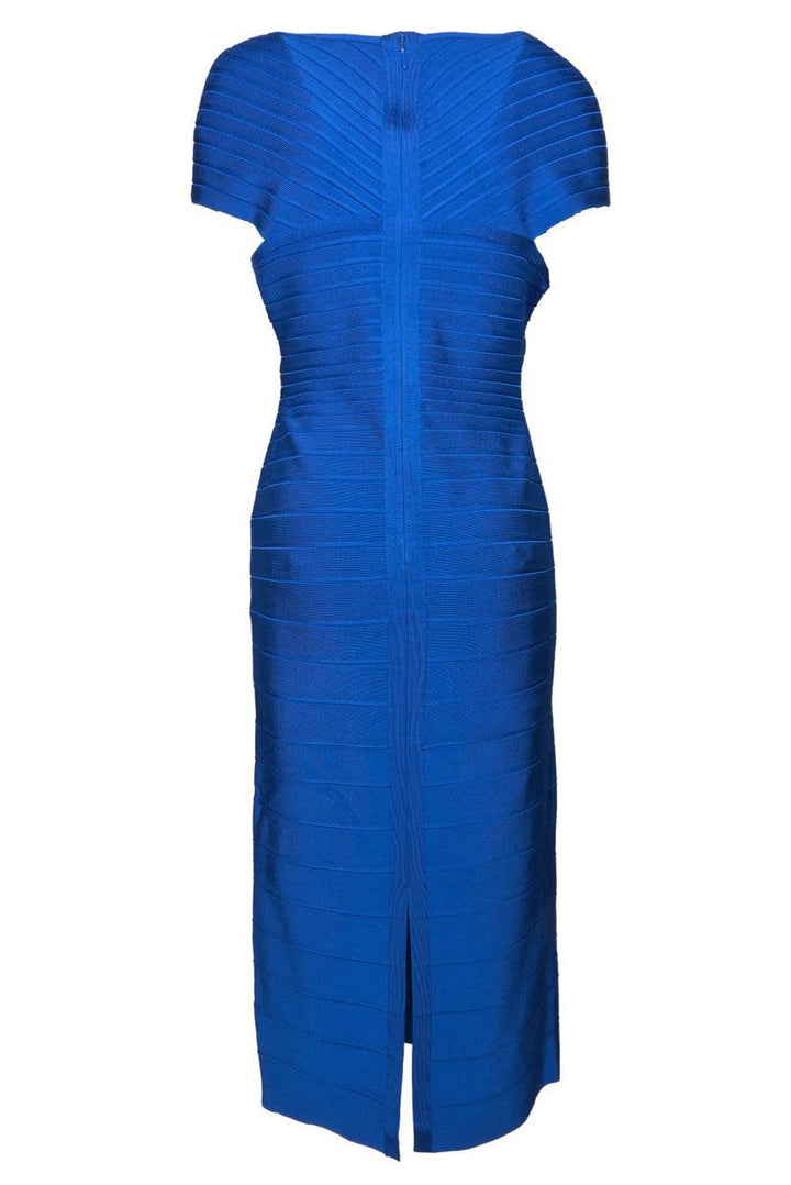 Herve Leger Size L Midi Bandage Dress