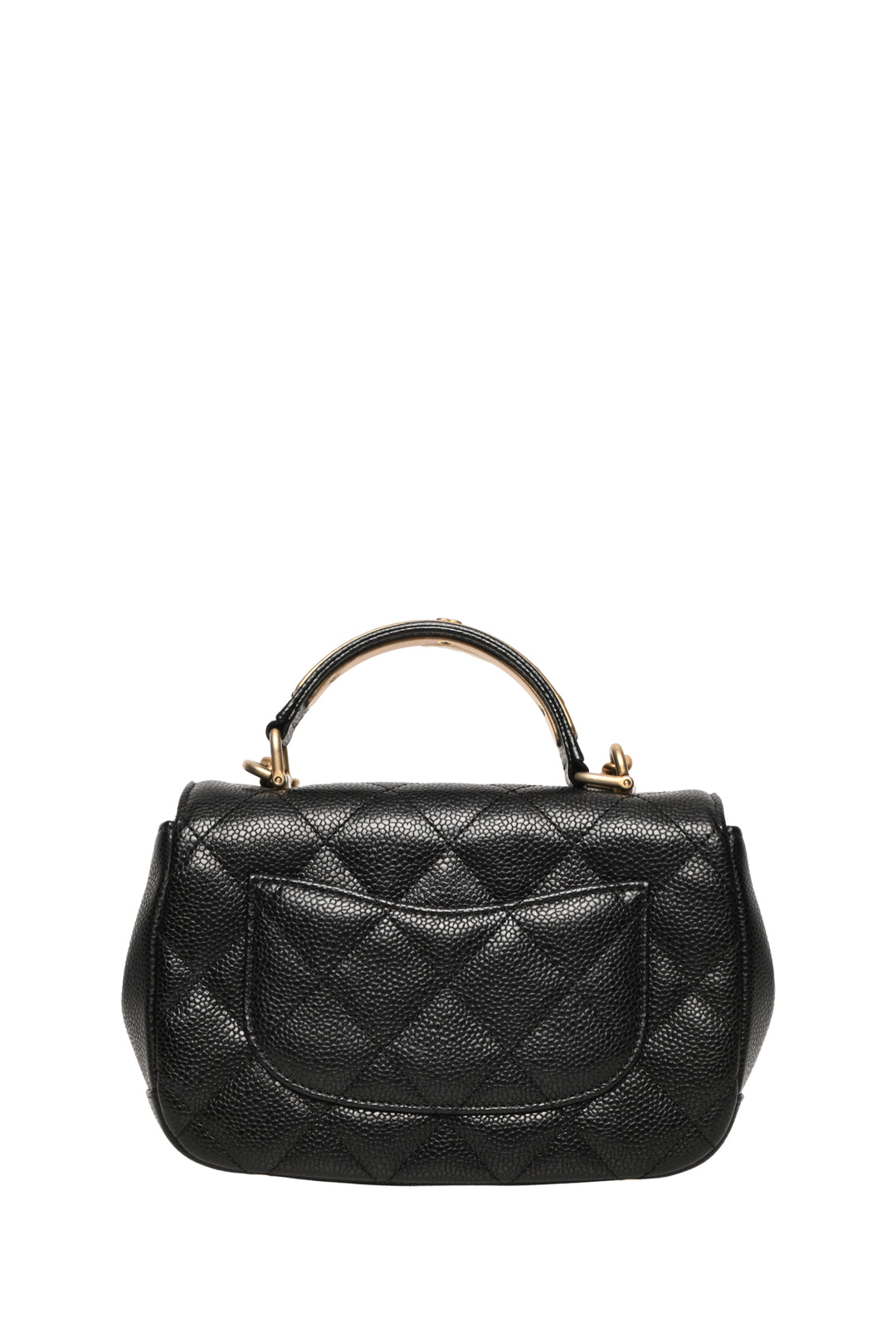 Chanel Caviar Carry Around Flap Bag