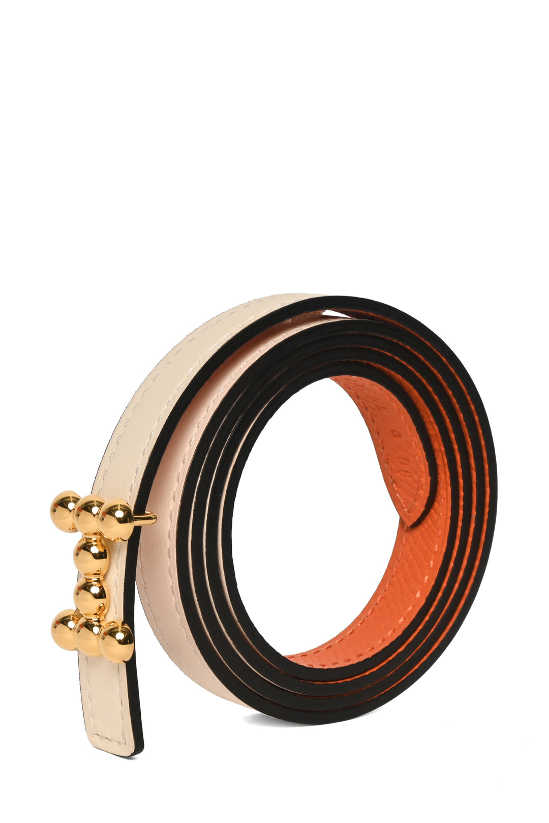 Hermes 2023 Reversible 13mm Swift & Epsom Leather Bubbles H Buckle Belt