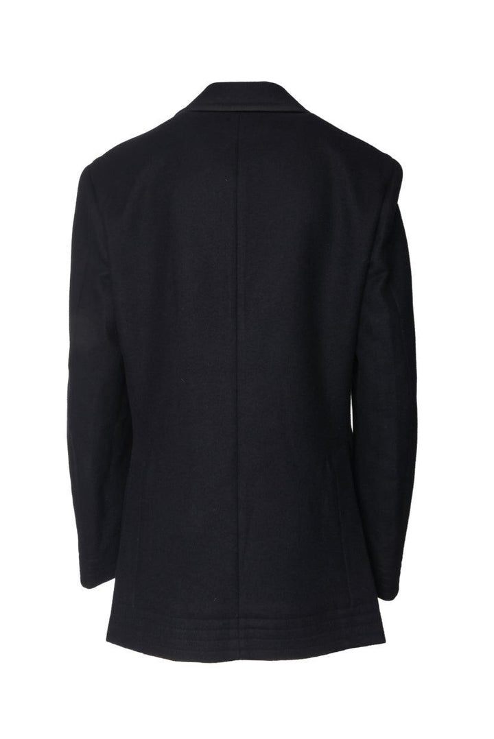 Brunello Cucinelli Size 48 Men's Double Breasted Wool Coat