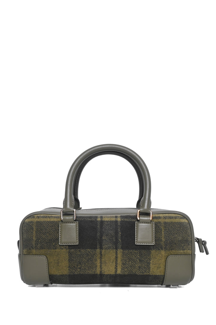 Loewe 2025 Amazona 23 Tartan Shoulder Bag