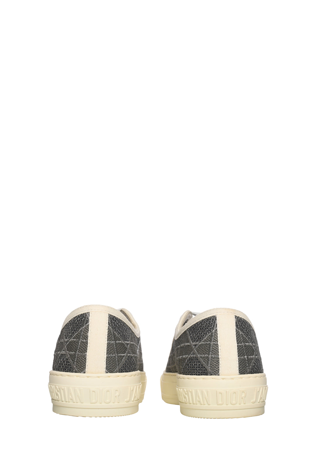 Dior Size 37.5 Laminated Canna Walk'N'Dior Sneaker