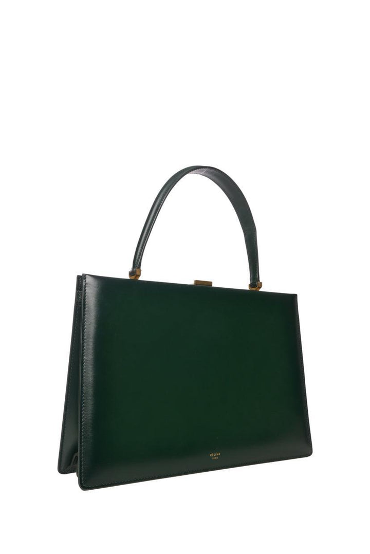 Celine 2020 Medium Leather Clasp Bag