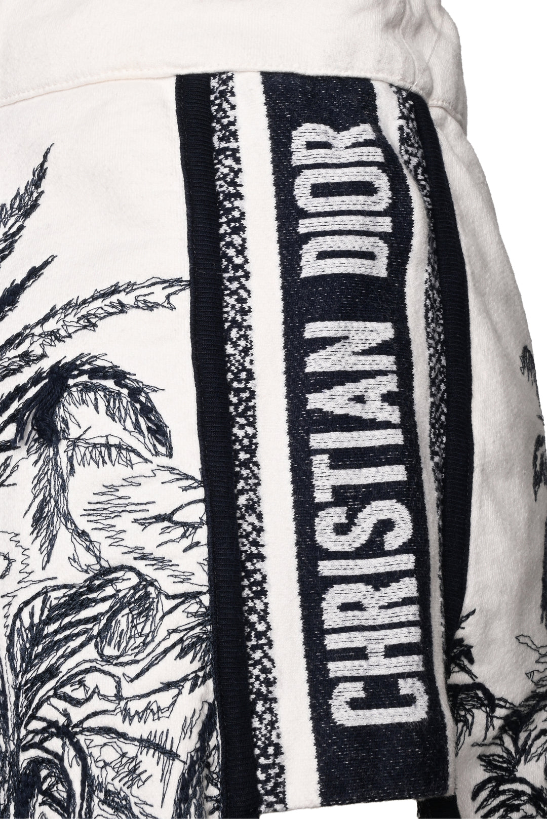 Christian Dior Size S 2021 Jungle Embroidered Shorts