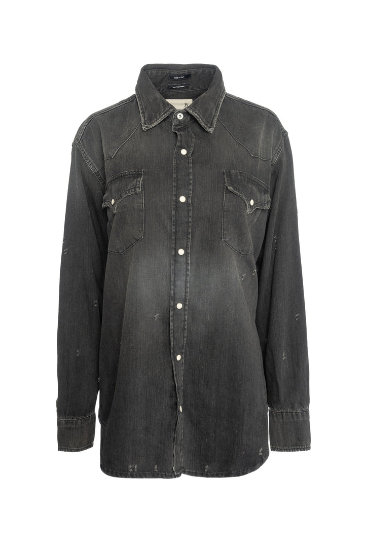 R13 Size M Freddie Cowboy Shirt