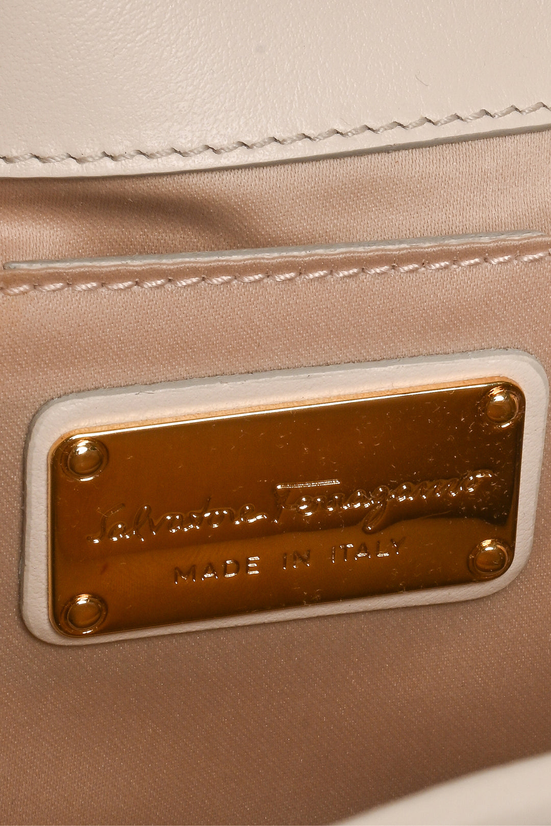 Salvatore Ferragamo Quilted Ginny Mini Crossbody