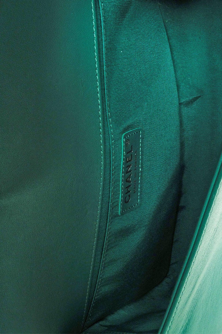 Chanel 2016-2017 Calfskin Quilted Medium Boy Bag