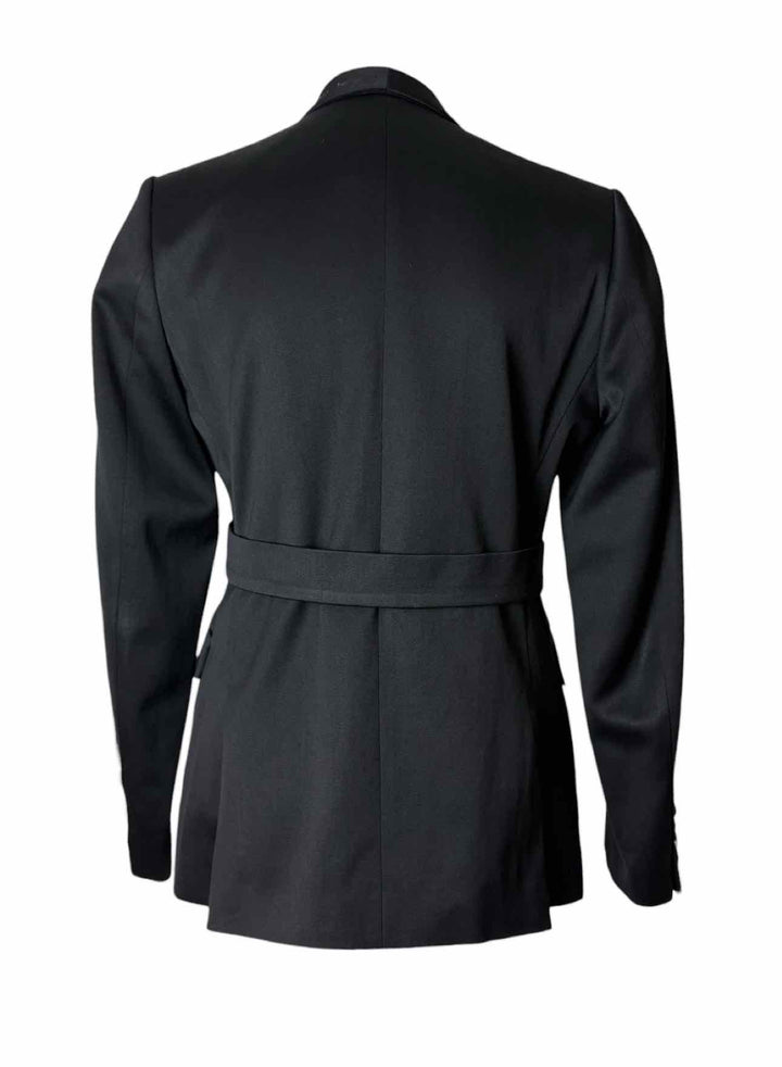 Dries Van Noten Size 38 Wool Blend Tuxedo Style Blazer