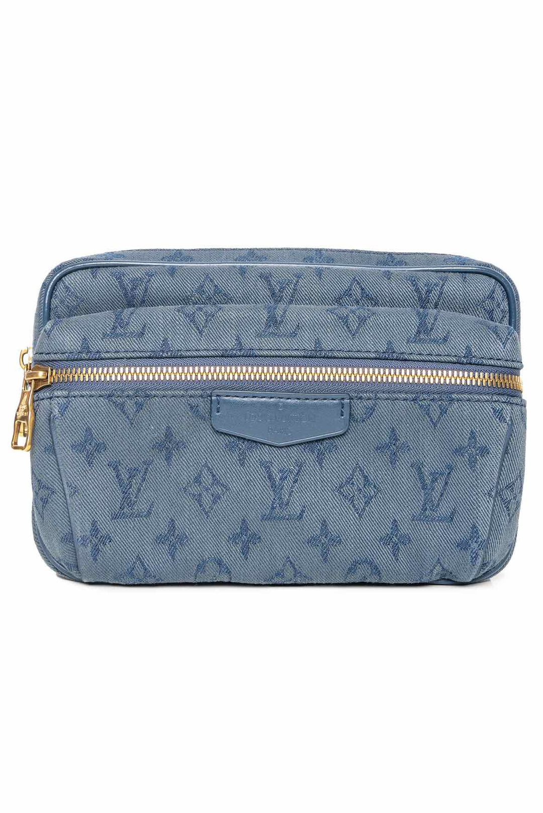 Louis Vuitton 2019 Denim Monogram Outdoor Bumbag Belt Bag