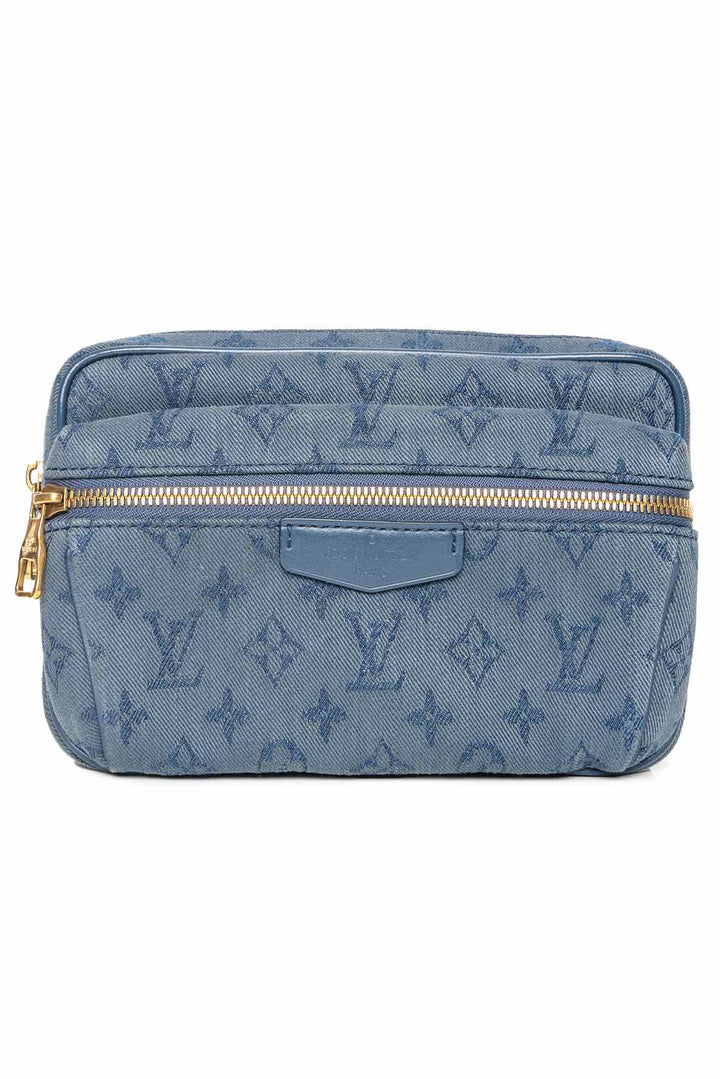 Louis Vuitton 2019 Denim Monogram Outdoor Bumbag Belt Bag