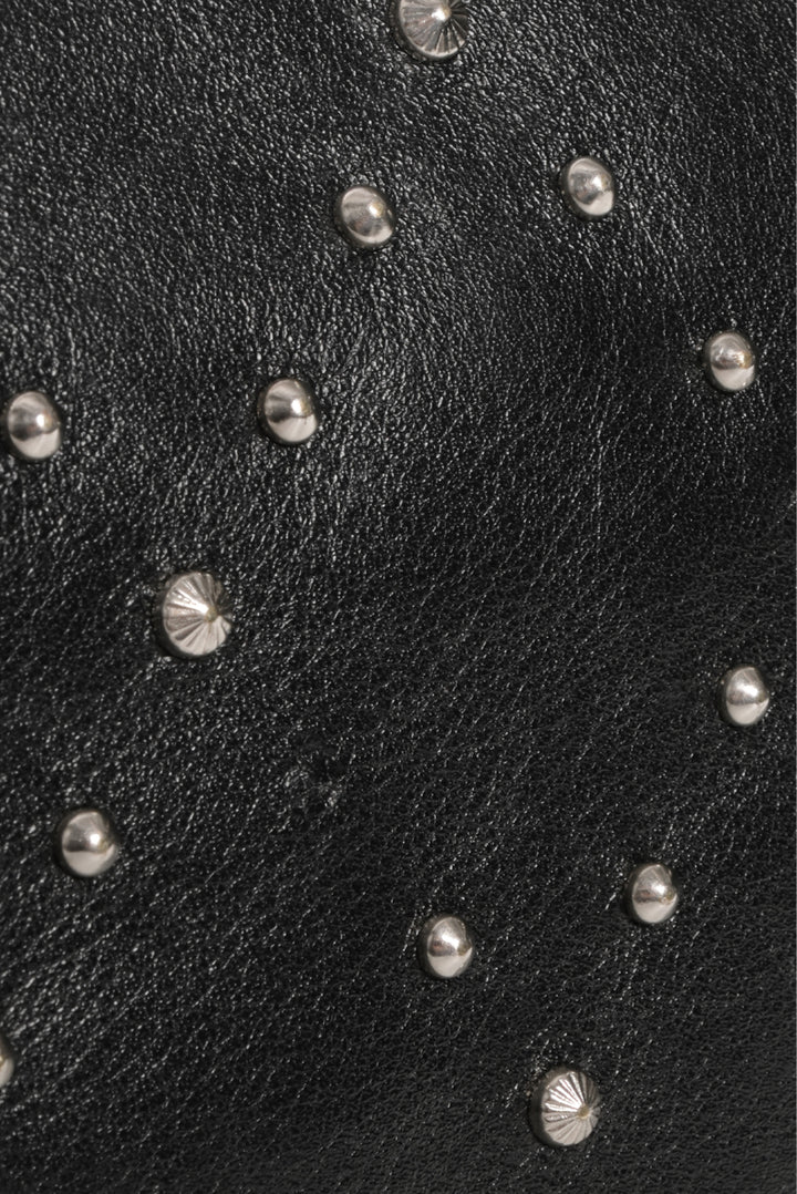 Alexander Mcqueen Studded Padlock Skull Clutch