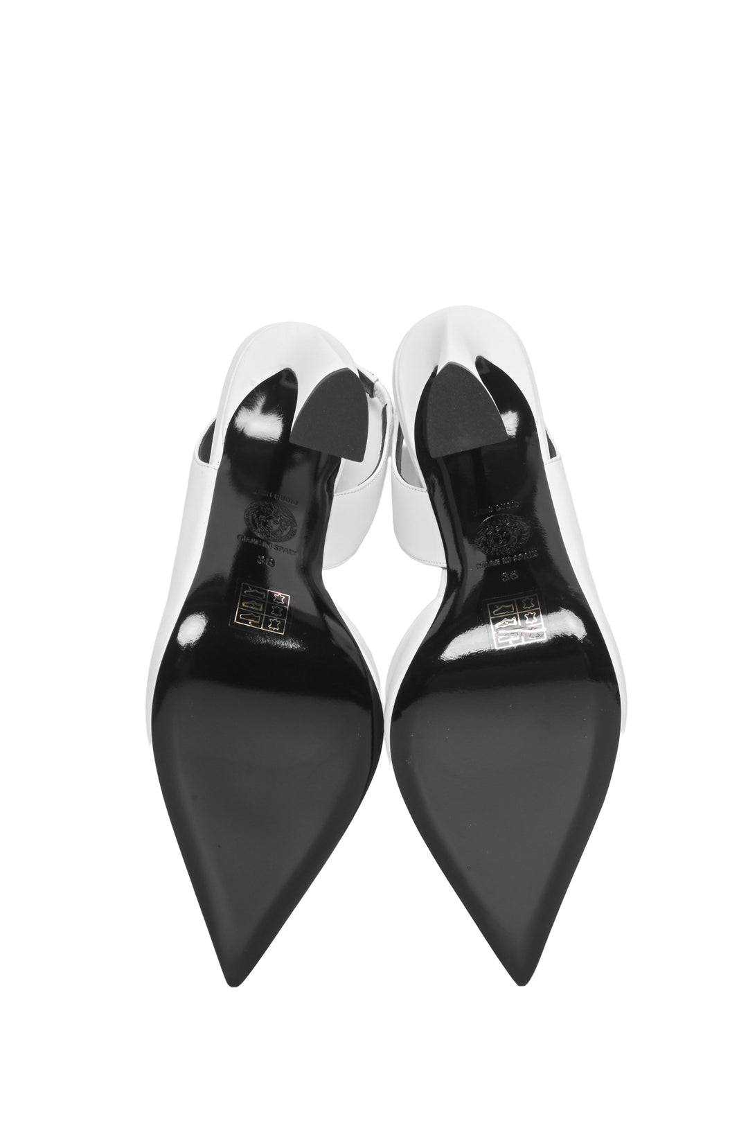 Versace Size 36 La Medusa Slingback Pumps