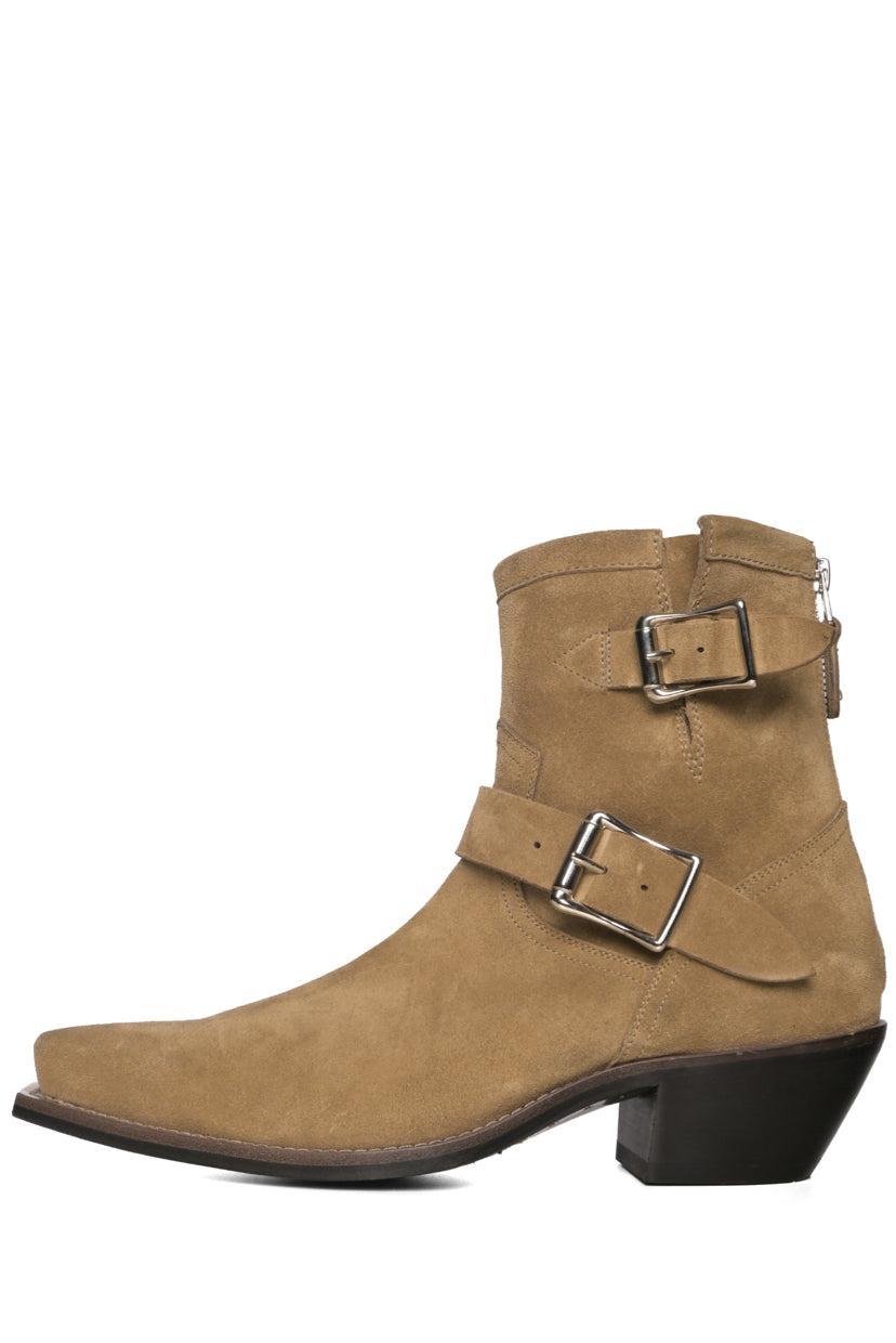 R13 Size 39 Suede Western Ankle Boots