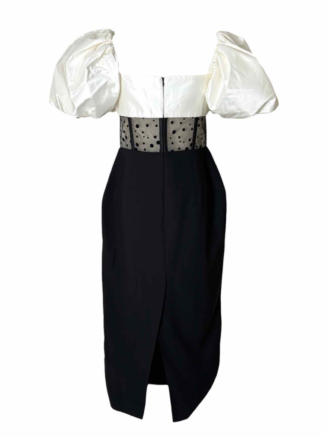 Rasario Size 44 Puffed Sleeve Corset Dress