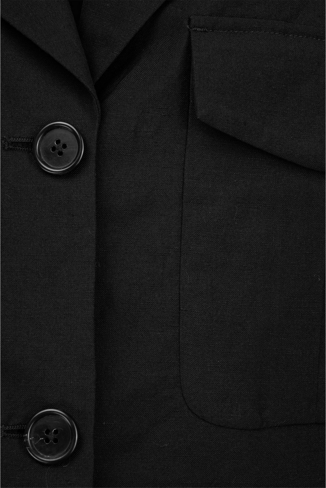 Margaret Howell Size 12 Wool & Linen Cropped Jacket