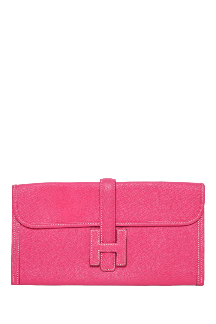 Hermes 2016 Epsom Leather Jige Elan 29 Clutch