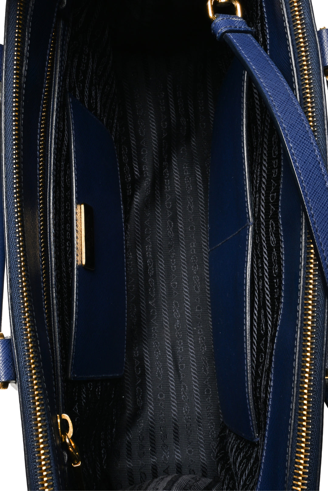 Prada Saffiano Lux Medium Galleria Double Zip Tote