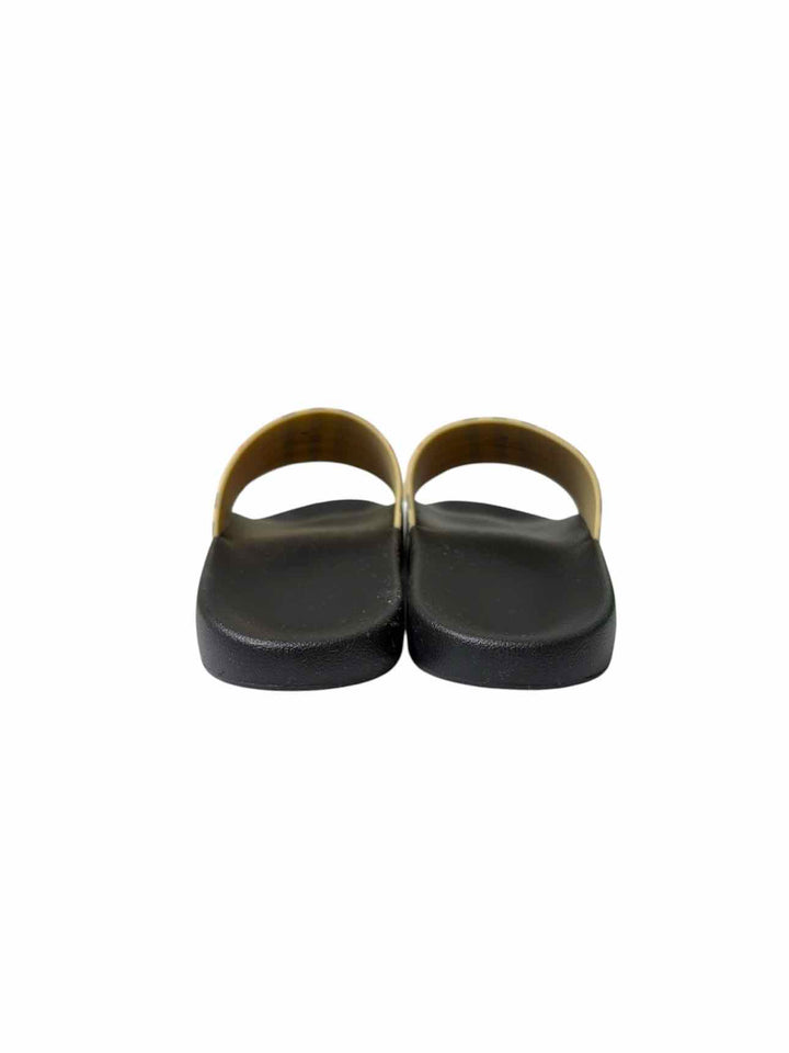 Burberry Size 39 Check Rubber Slide Sandals