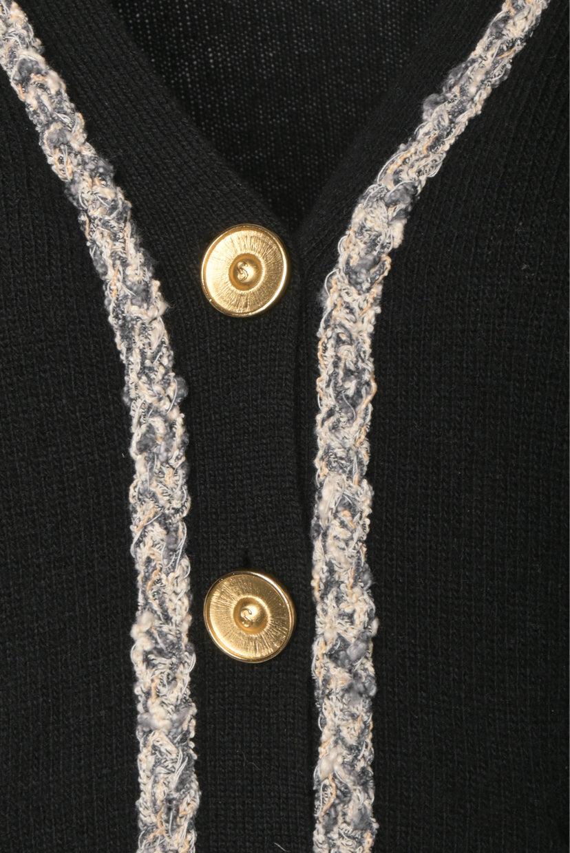 St John Collection Size S Wool Blend Cardigan