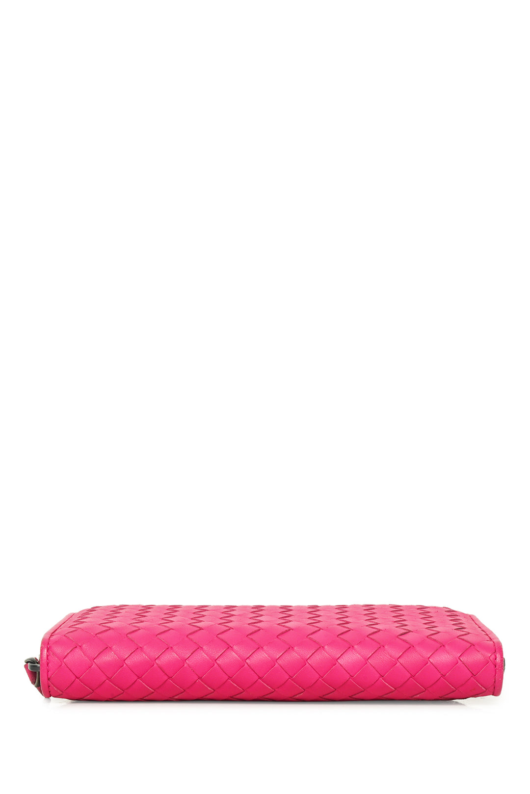 Bottega Veneta Intrecciato Zip Around Wallet