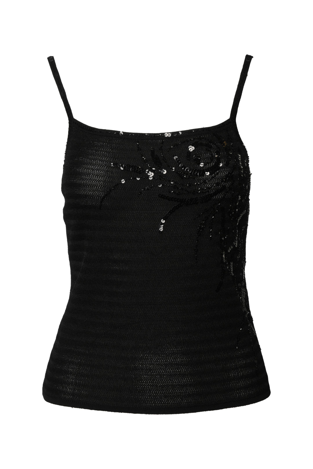 Escada Size XS Embellished Tank & Sheer Cardigan Set
