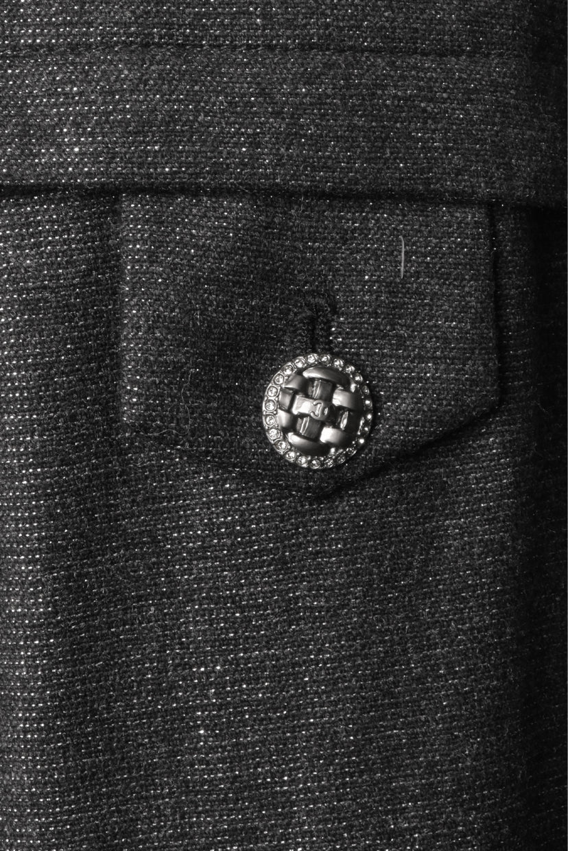 Chanel Size 38 2007 Straight Leg Sparkle Pants