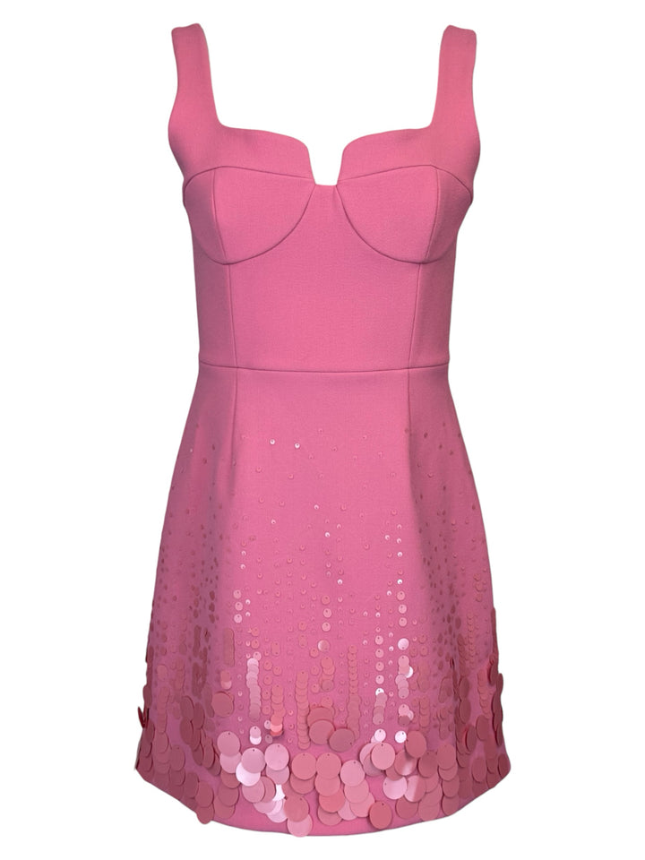 Rebecca Vallance Size 6 Rosita Sequin-Embellished Mini Dress