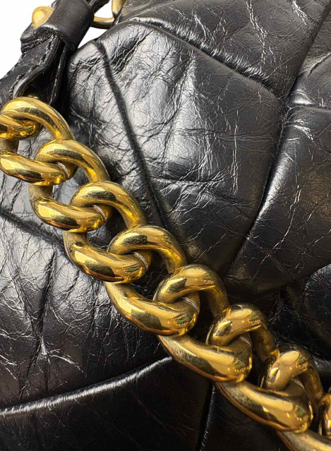 Marc Jacobs Original Small Quilted Leather Stam Kiss-Lock Chain  Purse