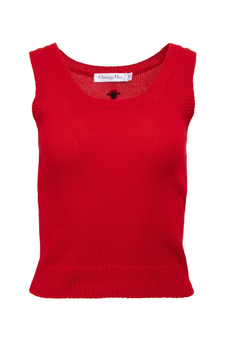 Christian Dior Size 4 Cashmere Vest