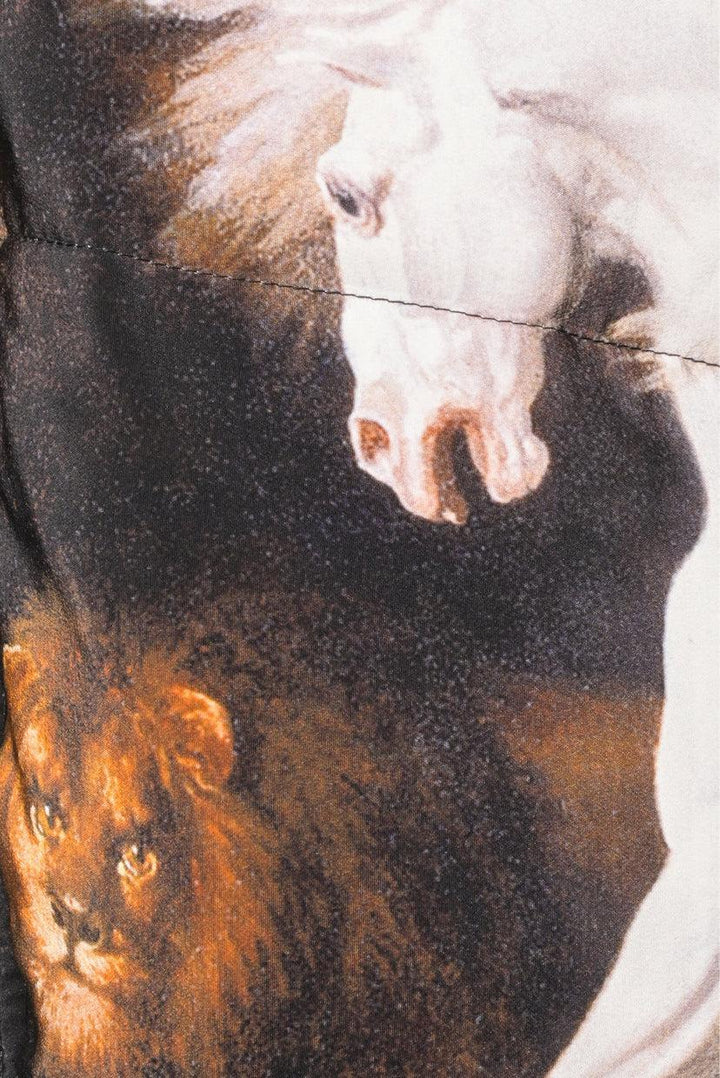 Stella Mccartney Size 34 2017 Lion & Horse Puffer Vest