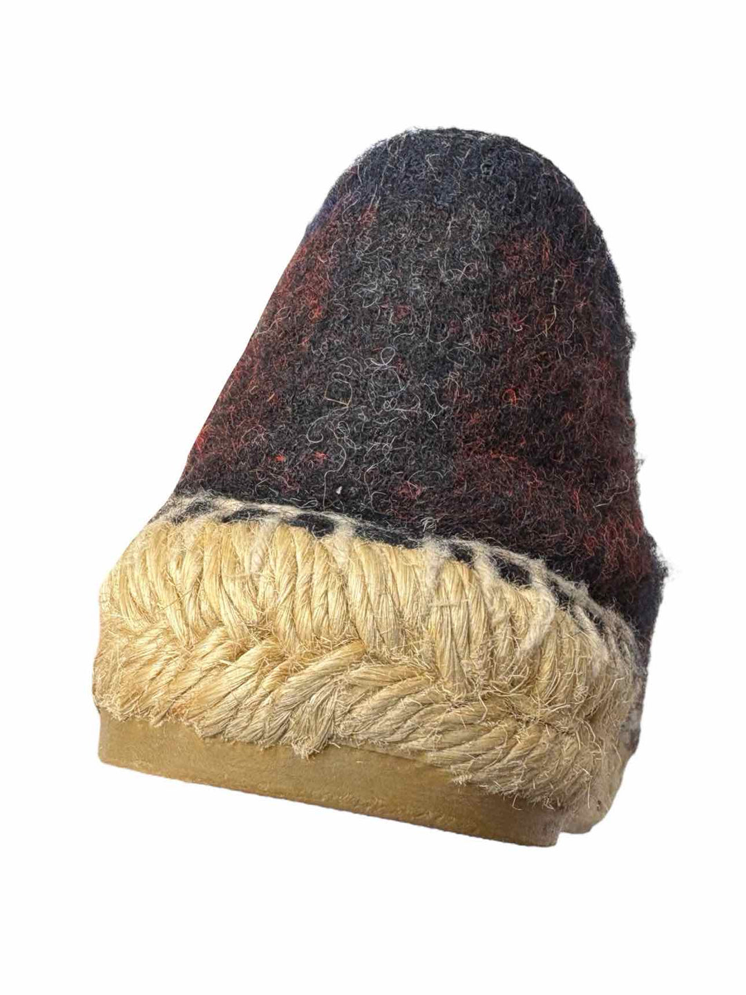 Chanel Wool Logo Espadrilles Size 37 Flats