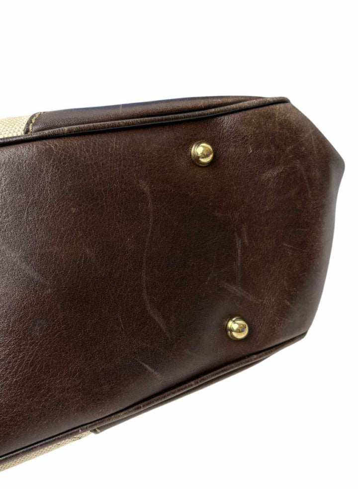 Gucci Horsebit Printed Canvas Tote Purse